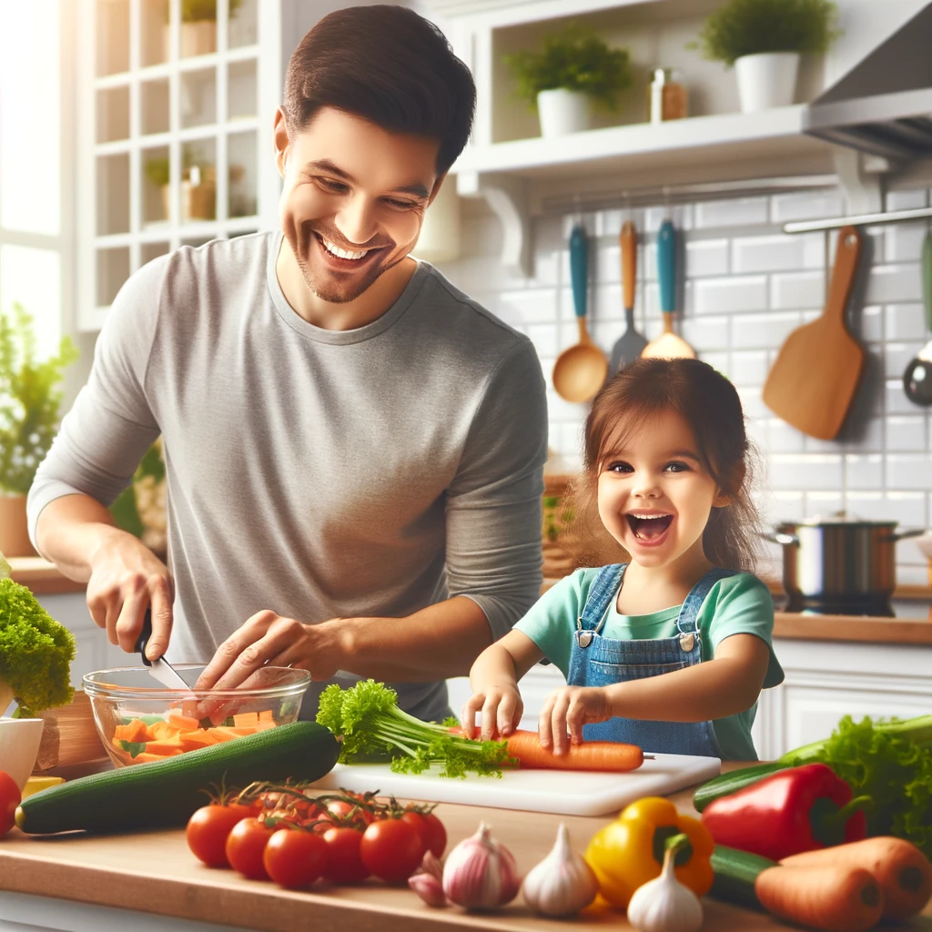 How Can I Involve My Child in Making the Salad?