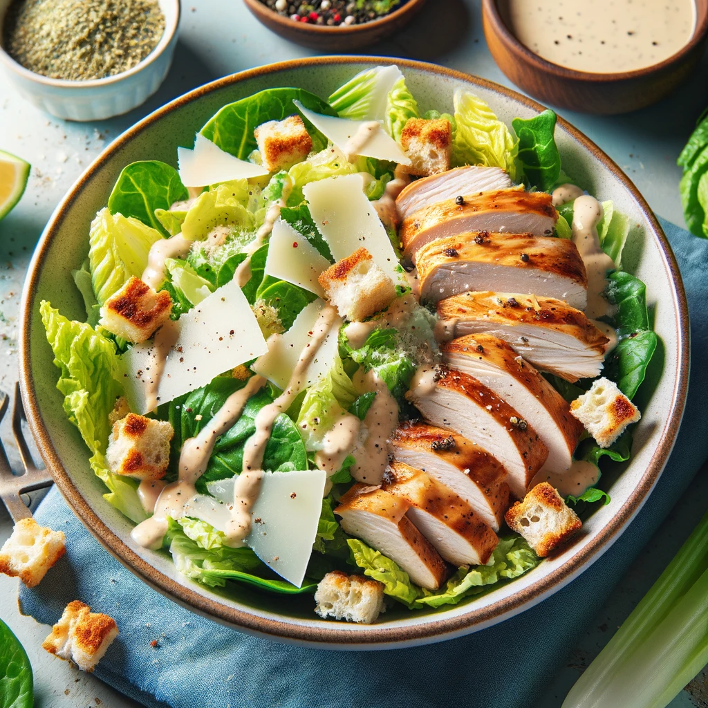 Keto-Adapted Chicken Caesar Salad: A Tasty Journey to Health