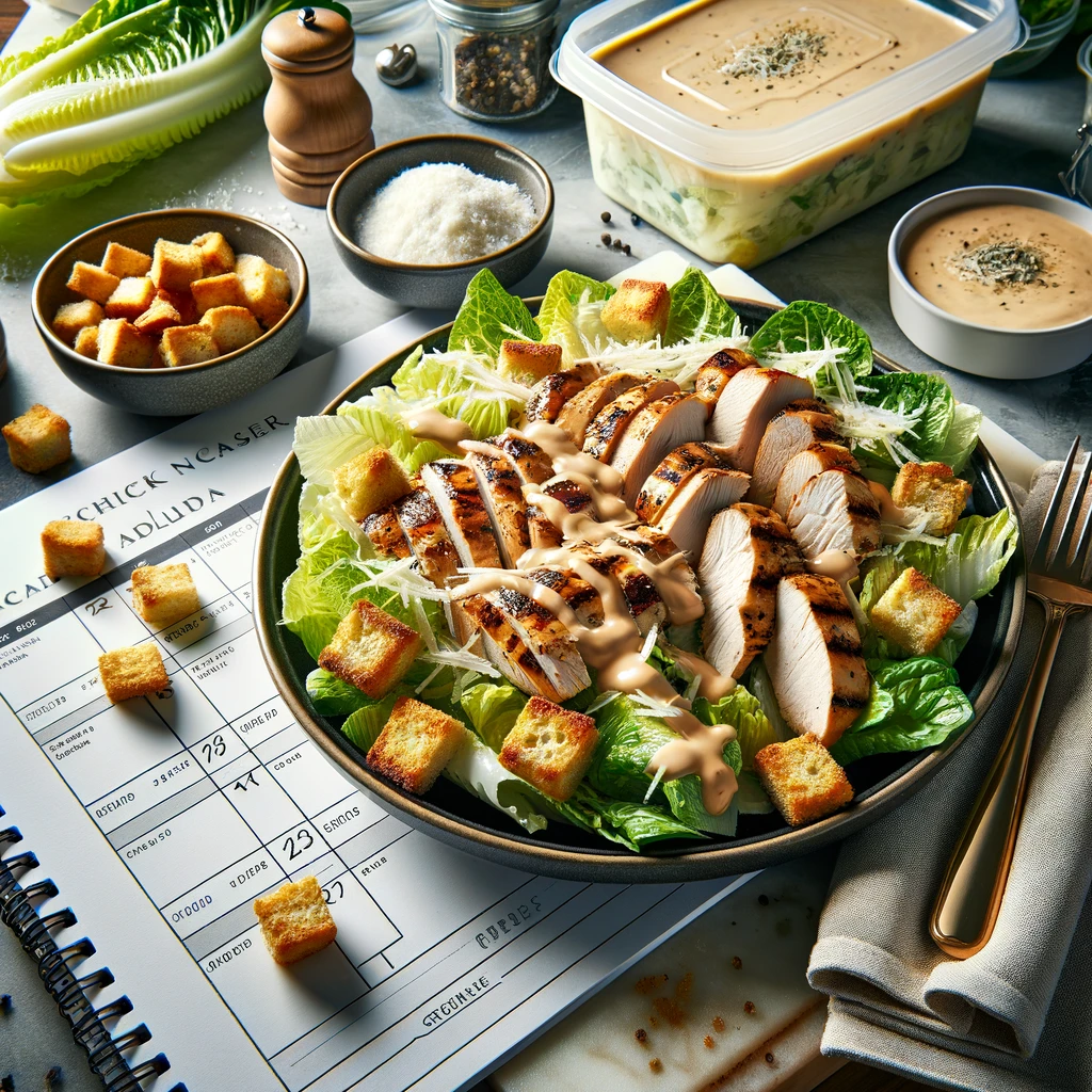 Can Chicken Caesar Salad be Prepared in Advance?