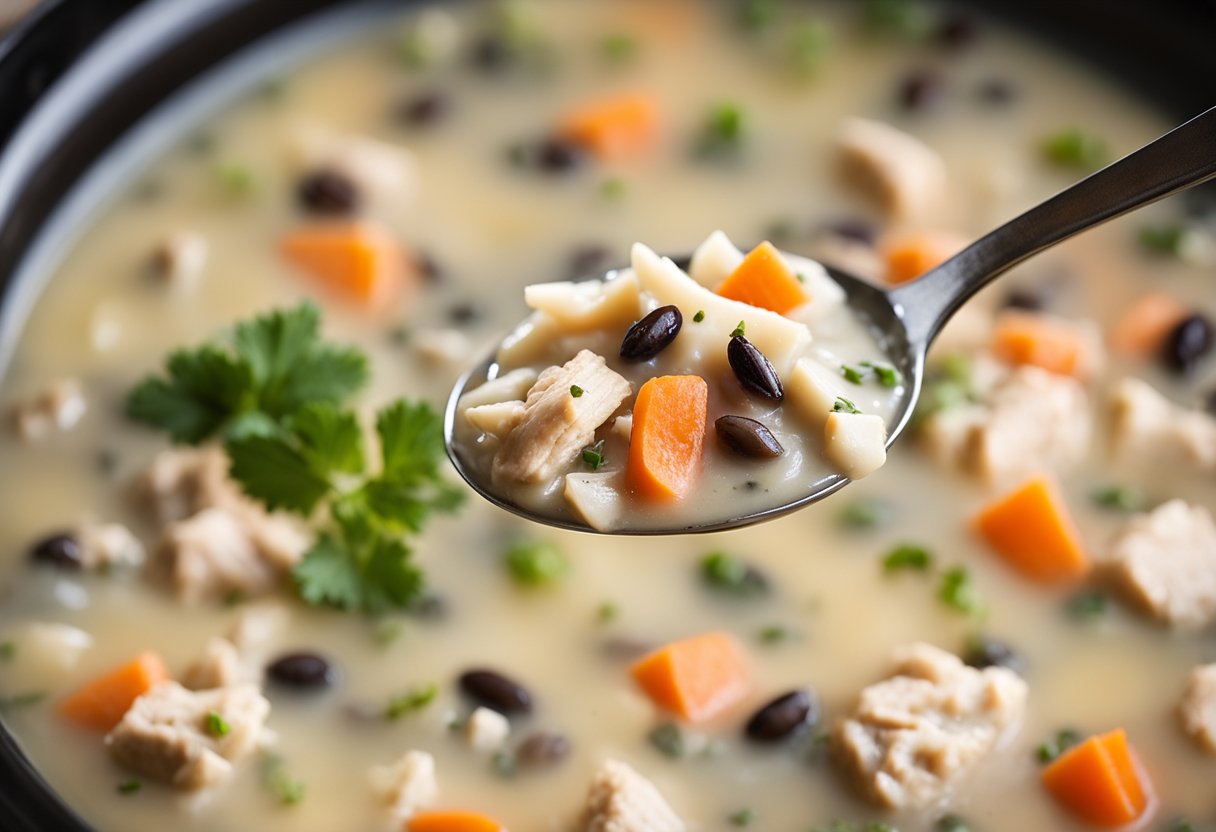 Crockpot Chicken Wild Rice Soup Recipe