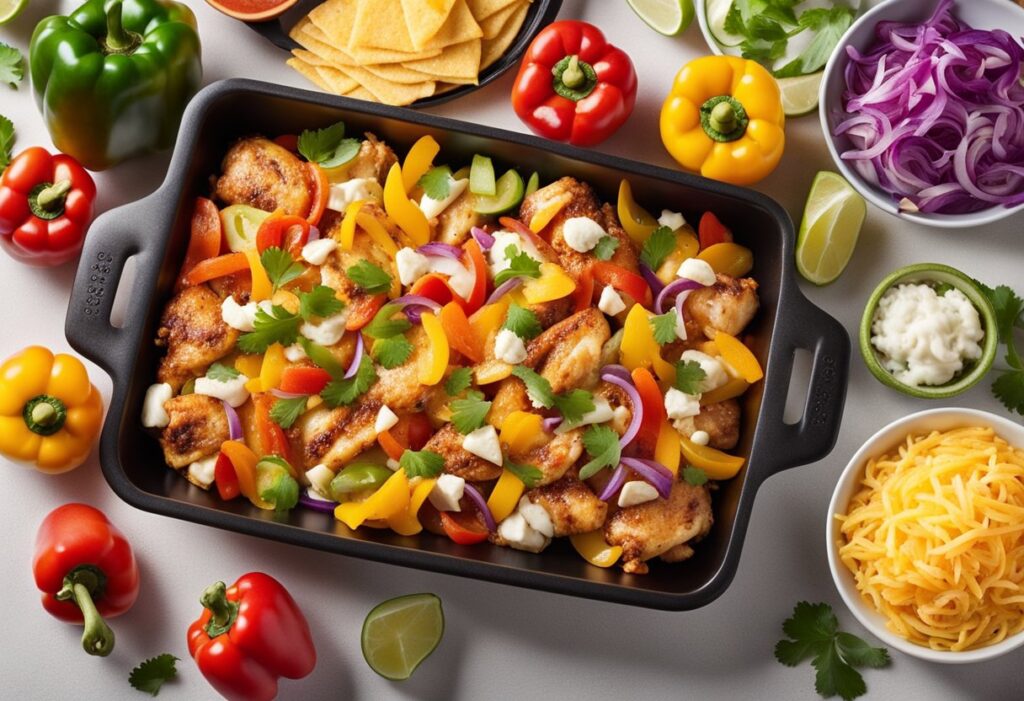 One Pan Taco Chicken Bake: A Delicious and Easy Weeknight Meal