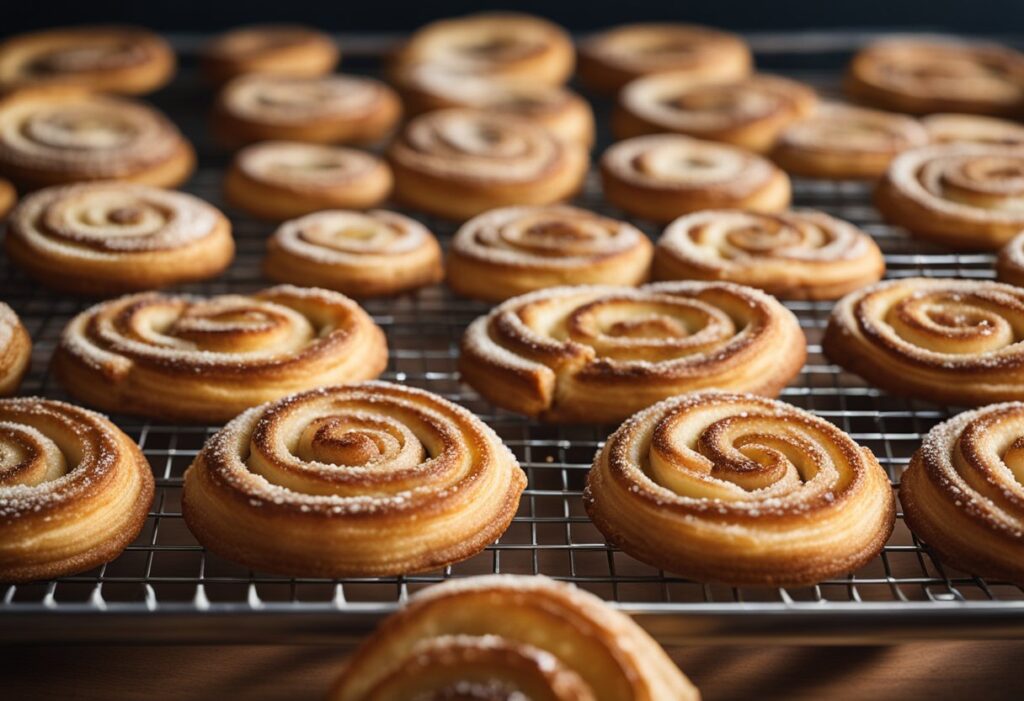 Sweet and Crunchy Cinnamon Palmiers: A Delicious French Pastry Recipe