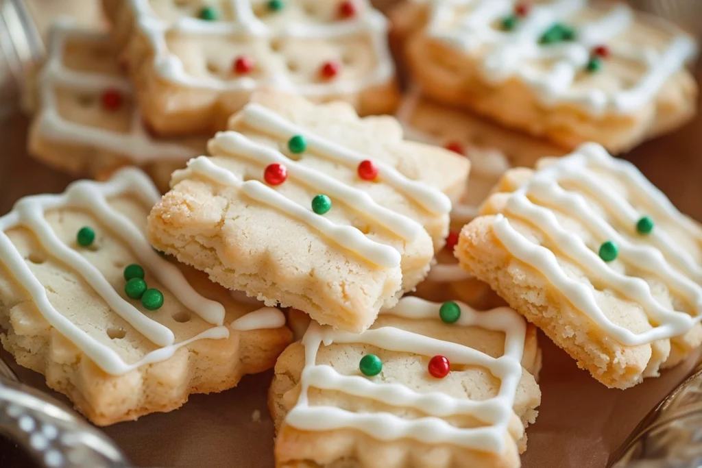 Whipped Shortbread Cookies