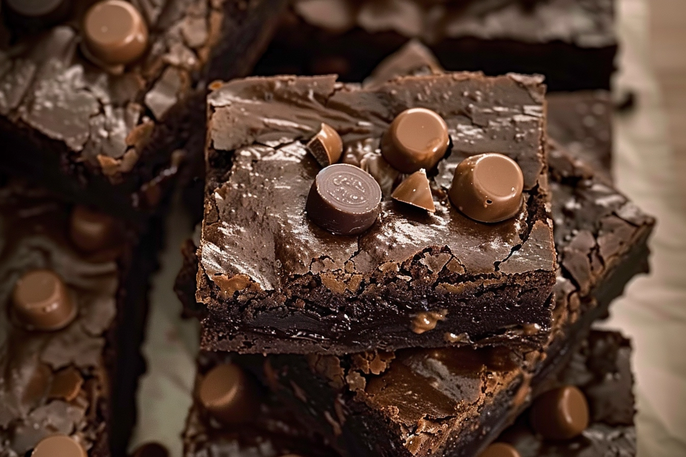 Gooey Rolo Brownies Recipe