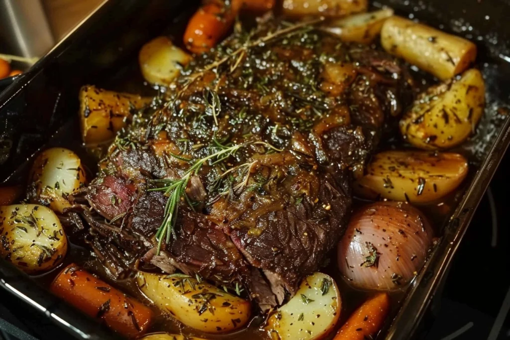 Crock Pot BBQ Beef Roast