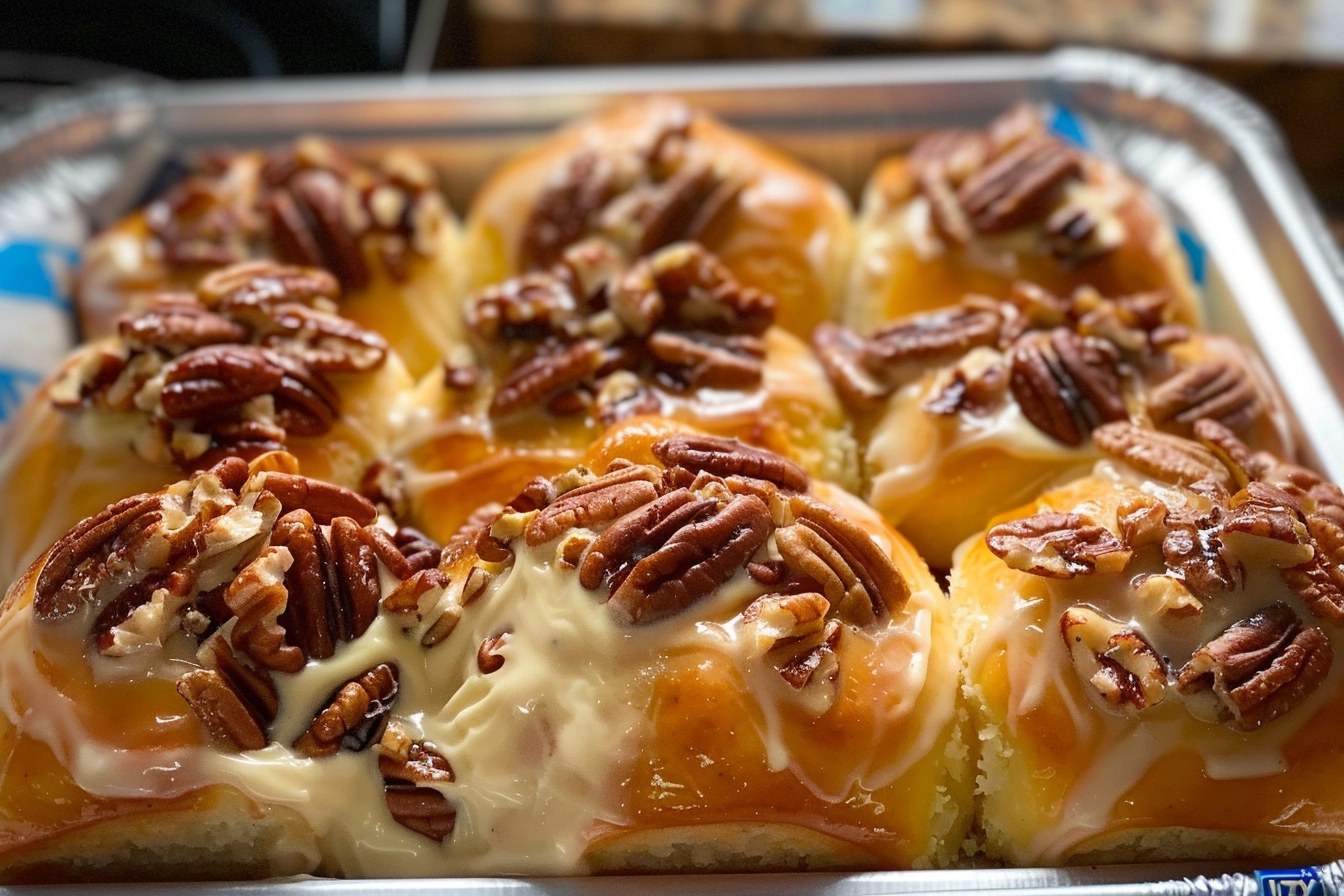 Pecan Cream Cheese Rolls