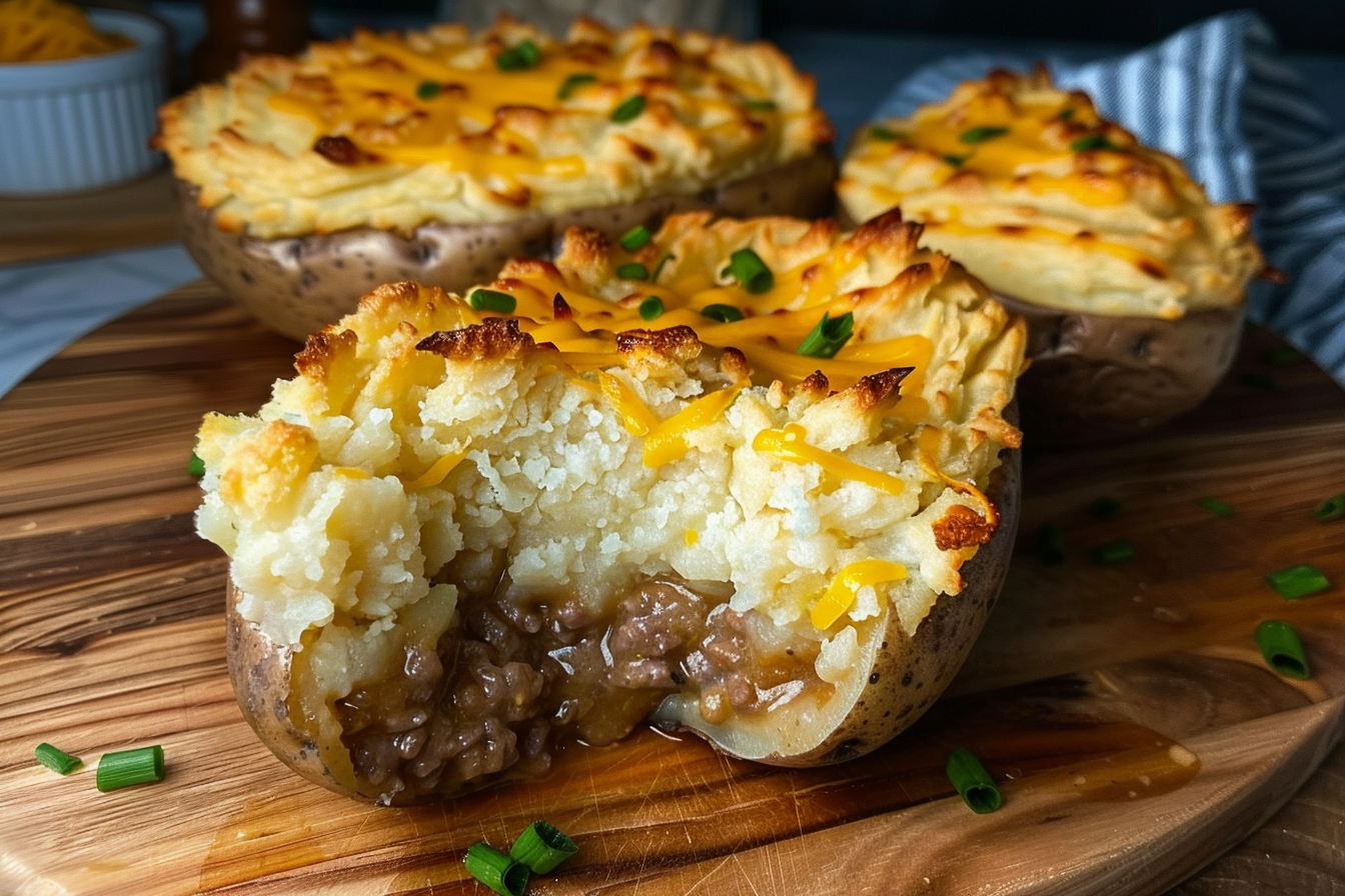 Shepard’s Pie Baked Potato