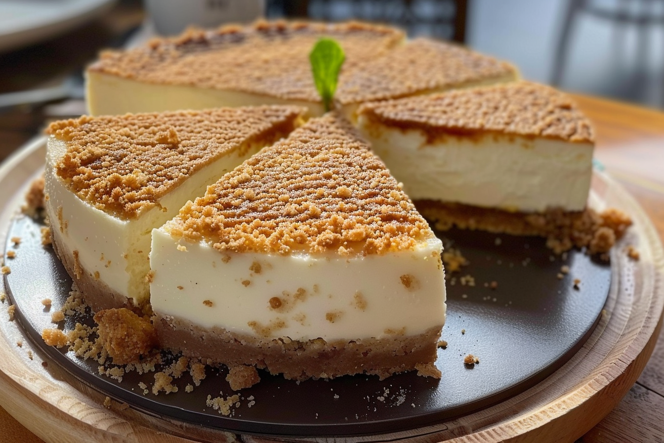 DOUBLE CRUST CHEESECAKE