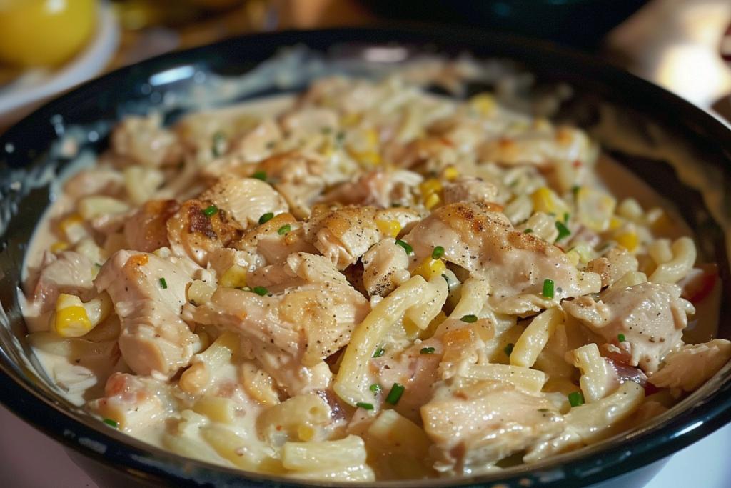 Slow Cooker Chicken and Noodles