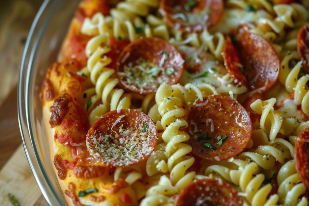 Pepperoni Pizza Pasta Salad