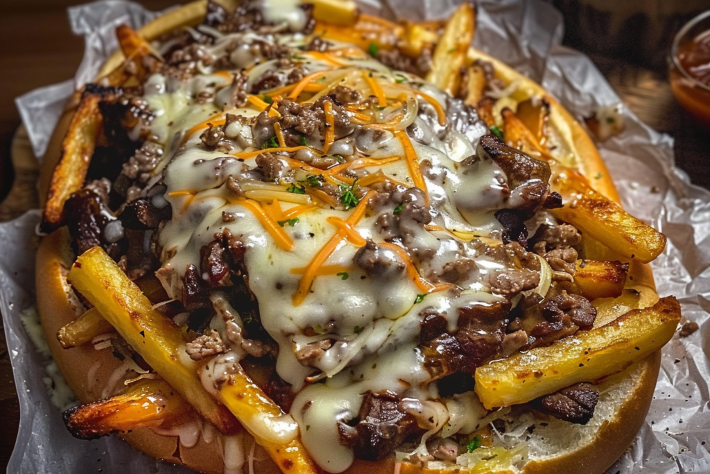 PHILLY STEAK CHEESE FRIES