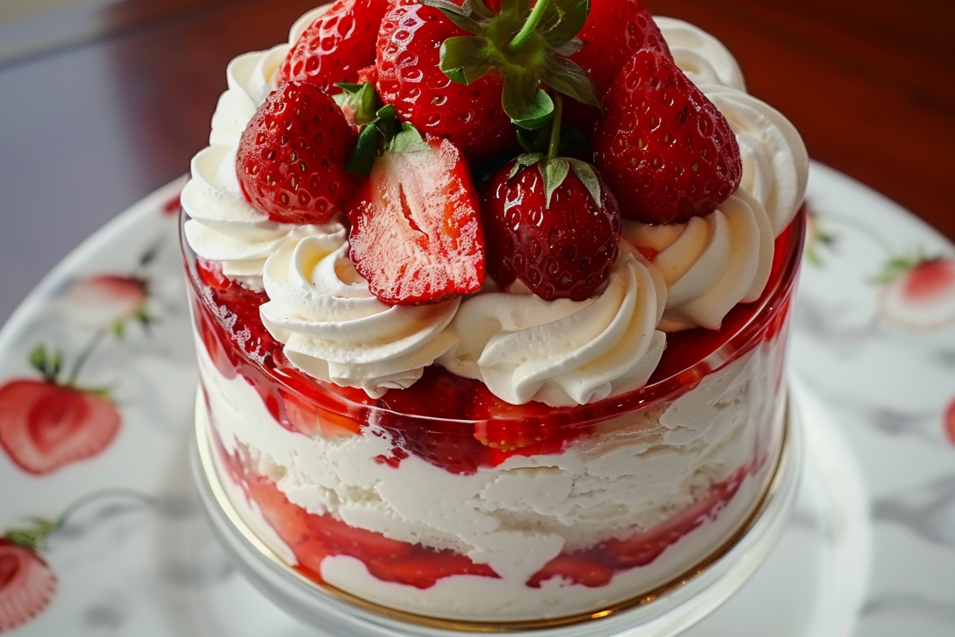 Strawberry cheesecake