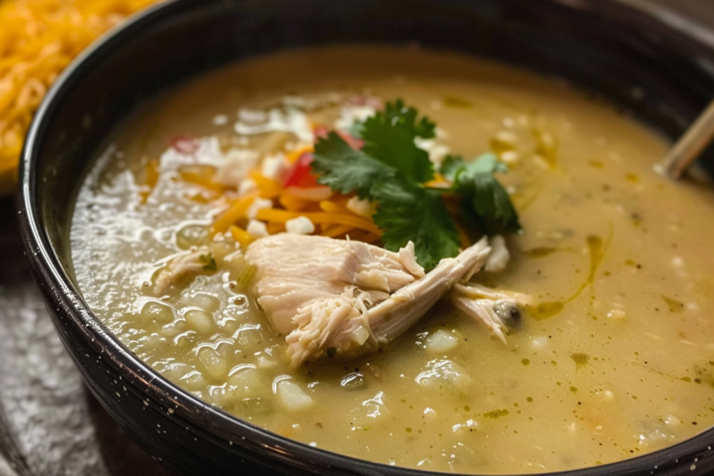 Green Enchiladas Chicken Soup