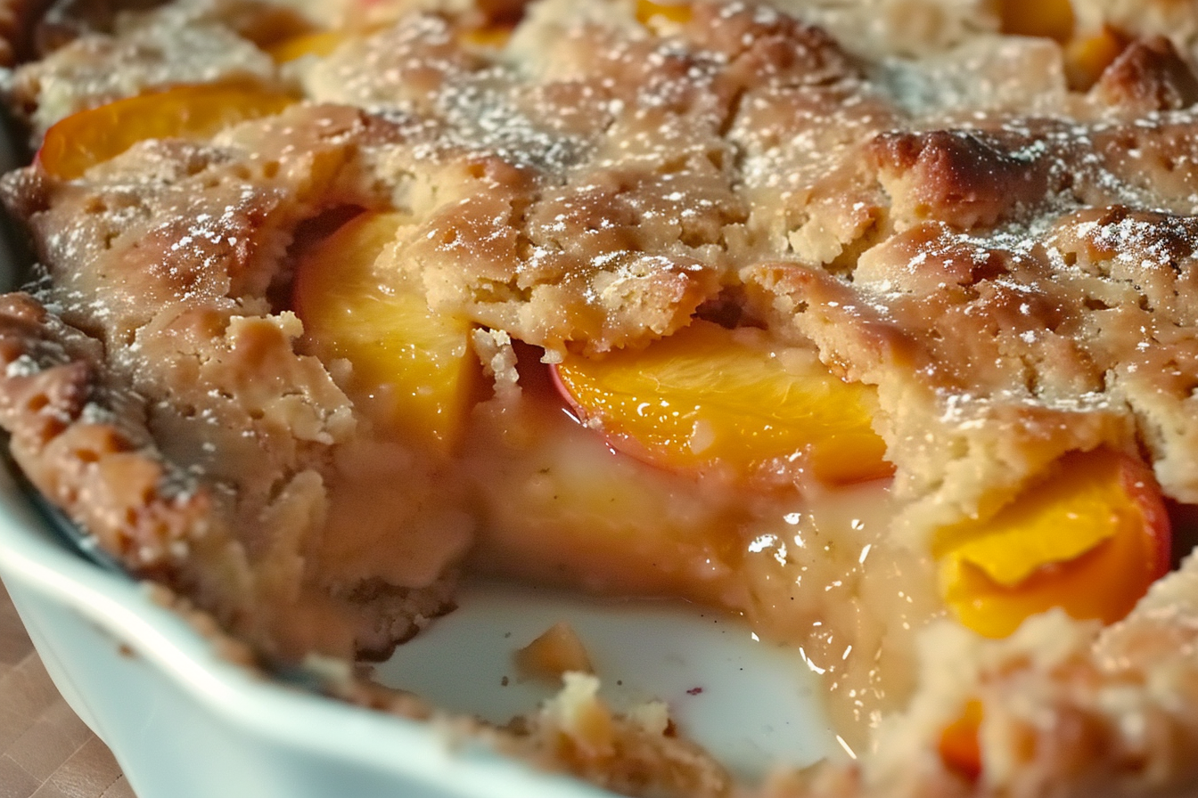 GRANDMA’s Fresh Peach Cobbler