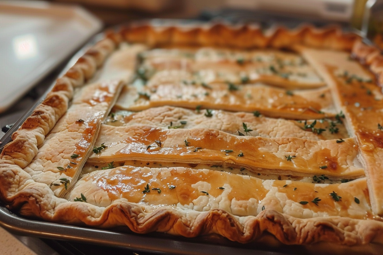 Sheet Pan Chicken Pot Pie