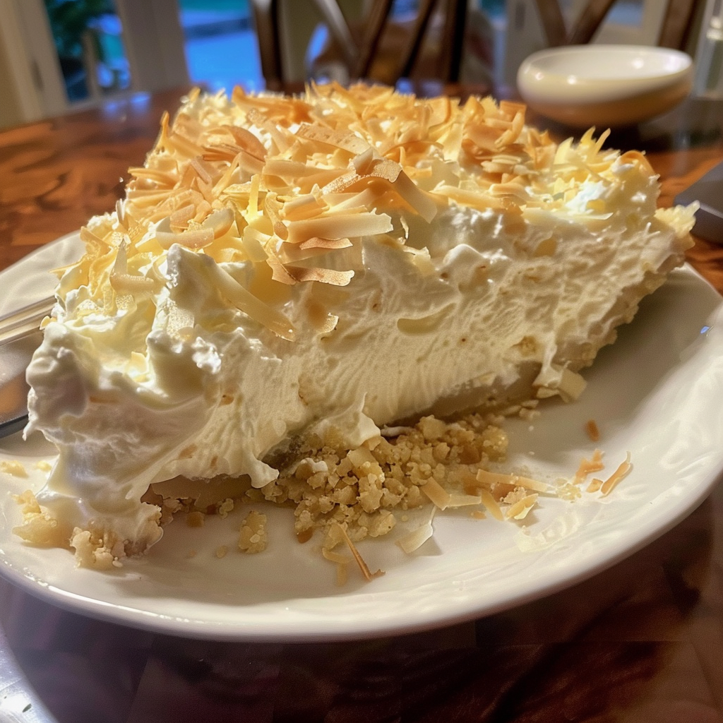 NO-BAKE COCONUT CREAM PIE