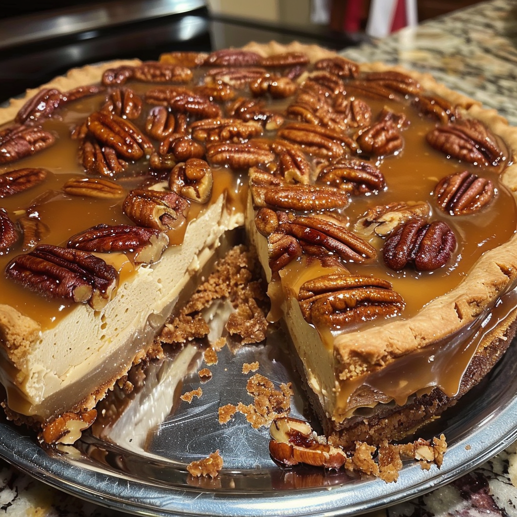 Brown Sugar Pecan Pie Cheesecake