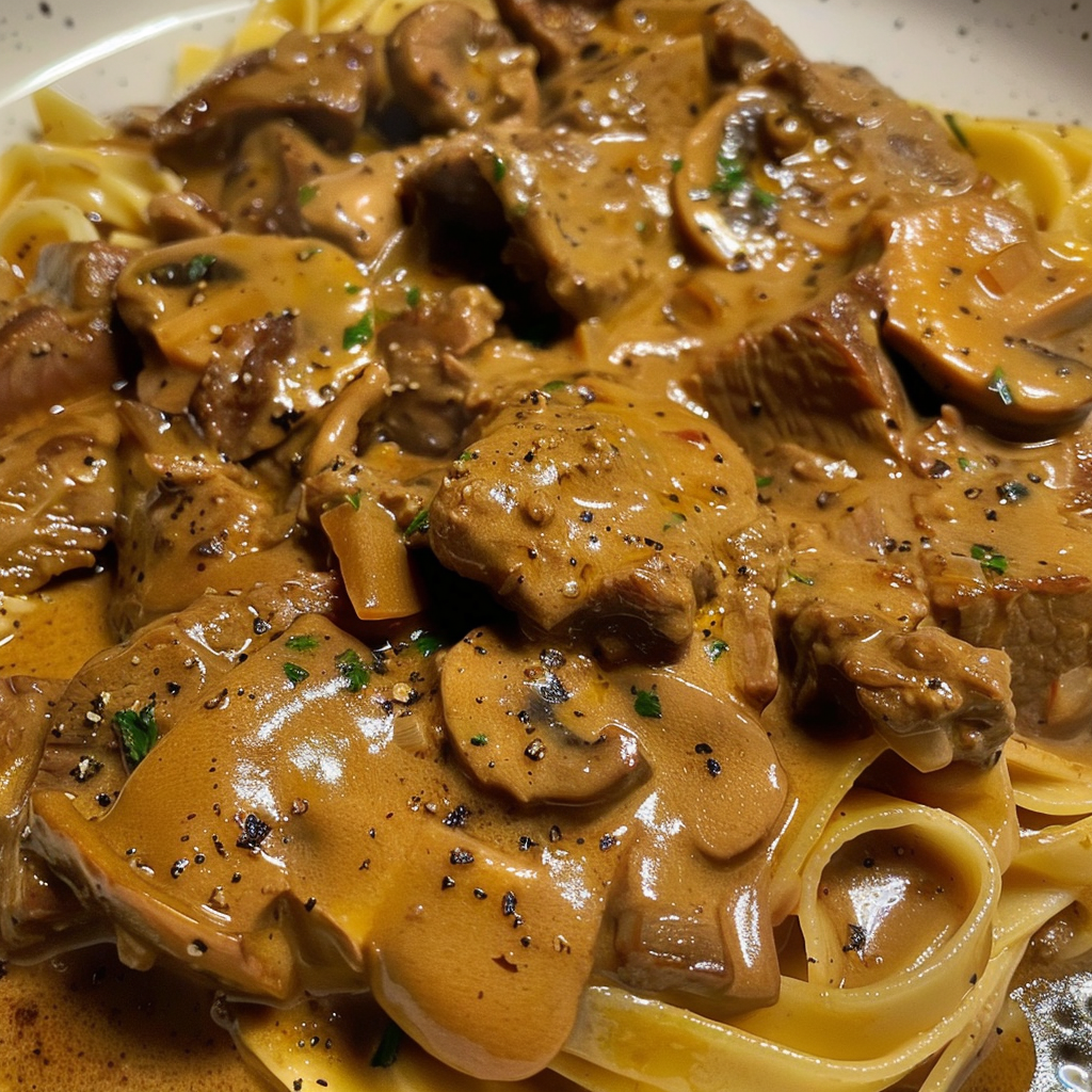 BEEF STROGANOFF