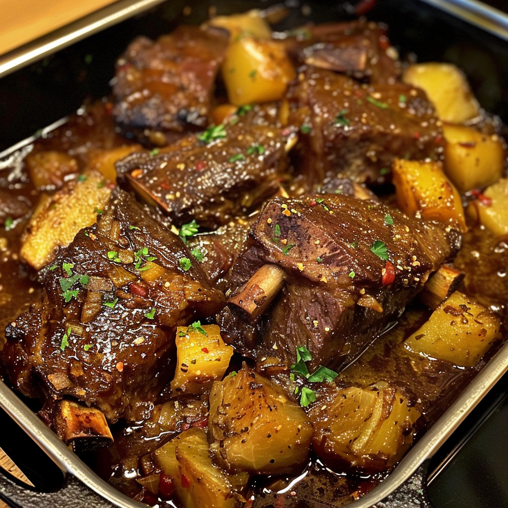 SIMPLE BRAISED SHORT RIBS